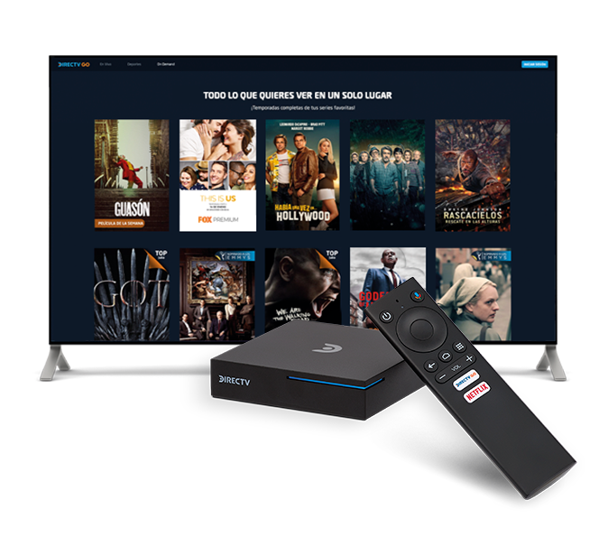DIRECTV GO BOX DIRECTV® Chile